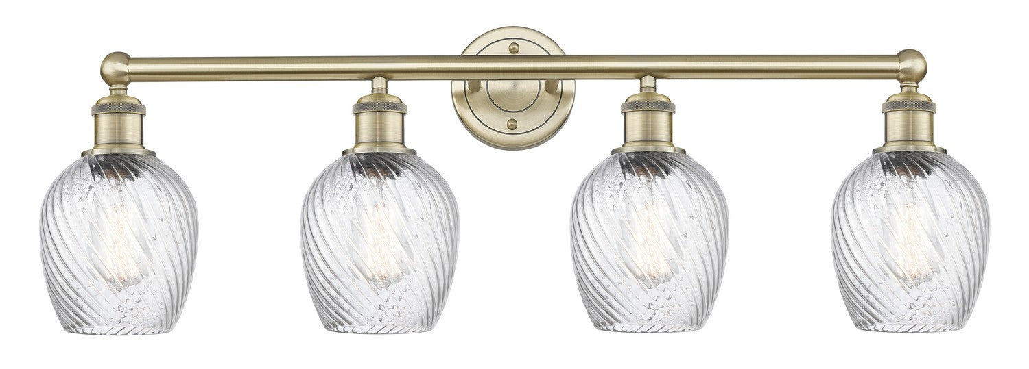 Innovations - 616-4W-AB-G292 - Four Light Bath Vanity - Edison - Antique Brass