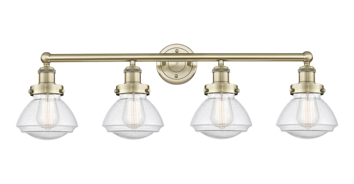 Innovations - 616-4W-AB-G324 - Four Light Bath Vanity - Edison - Antique Brass