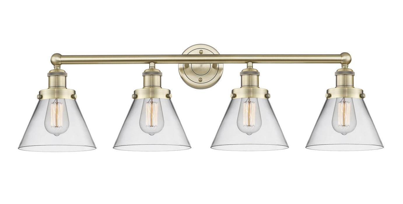 Innovations - 616-4W-AB-G42 - Four Light Bath Vanity - Edison - Antique Brass