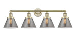 Innovations - 616-4W-AB-G43 - Four Light Bath Vanity - Edison - Antique Brass