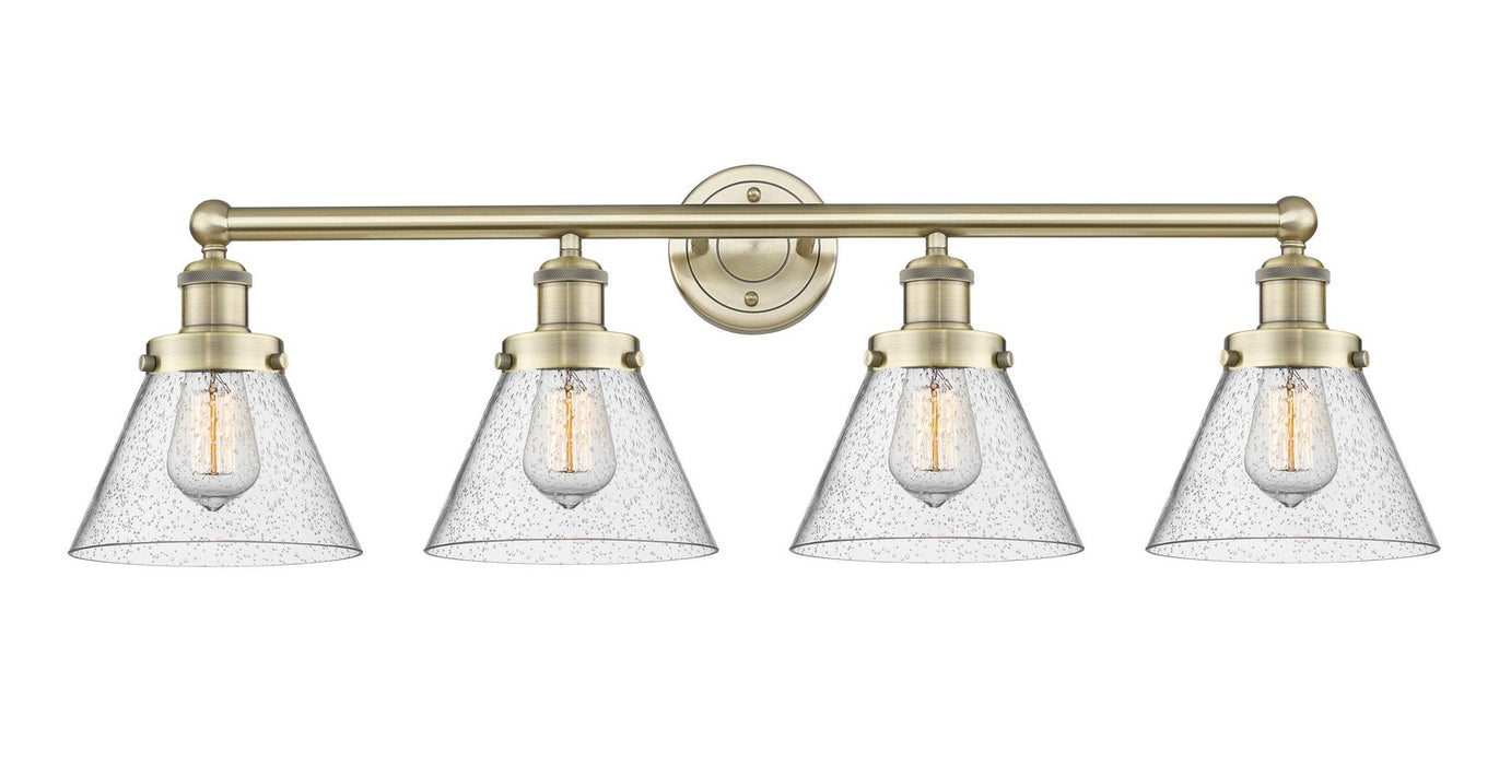 Innovations - 616-4W-AB-G44 - Four Light Bath Vanity - Edison - Antique Brass