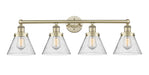 Innovations - 616-4W-AB-G44 - Four Light Bath Vanity - Edison - Antique Brass