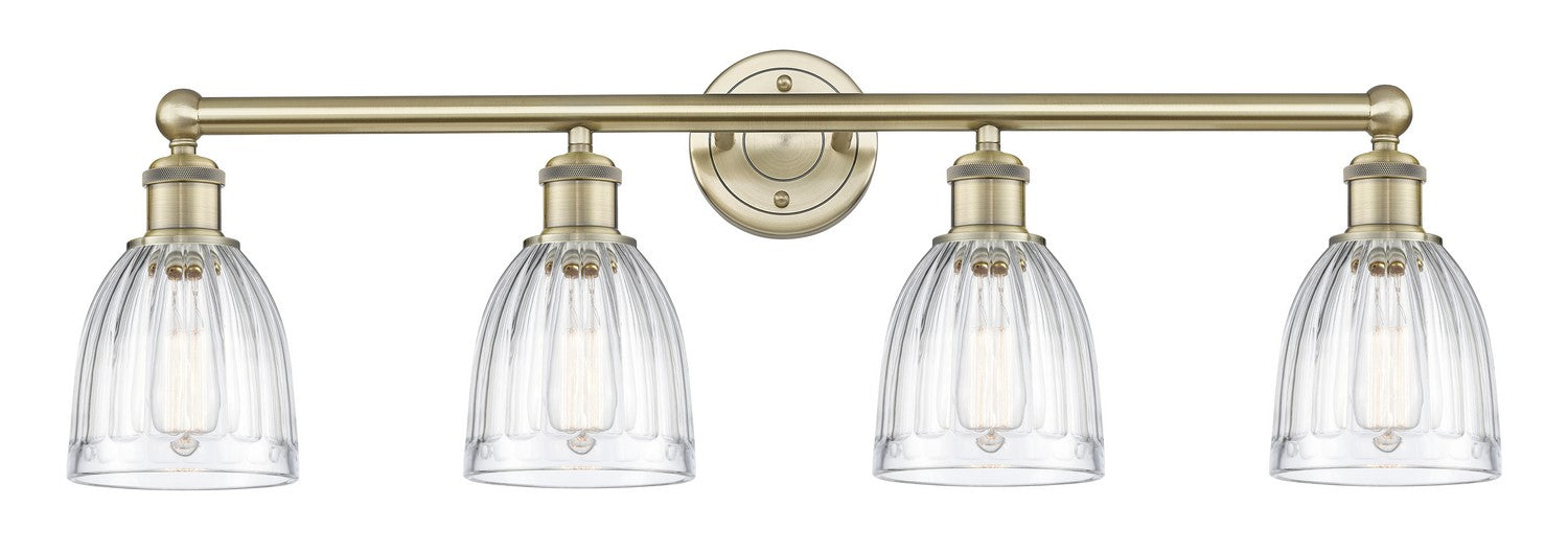 Innovations - 616-4W-AB-G442 - Four Light Bath Vanity - Edison - Antique Brass