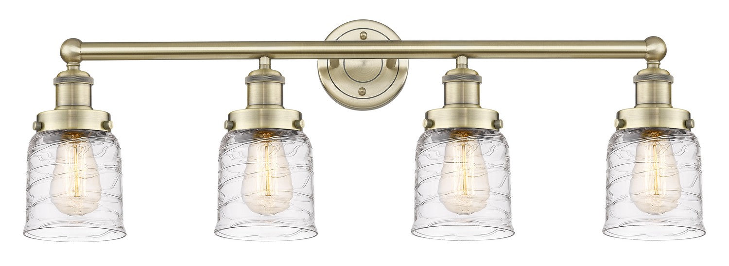 Innovations - 616-4W-AB-G513 - Four Light Bath Vanity - Edison - Antique Brass