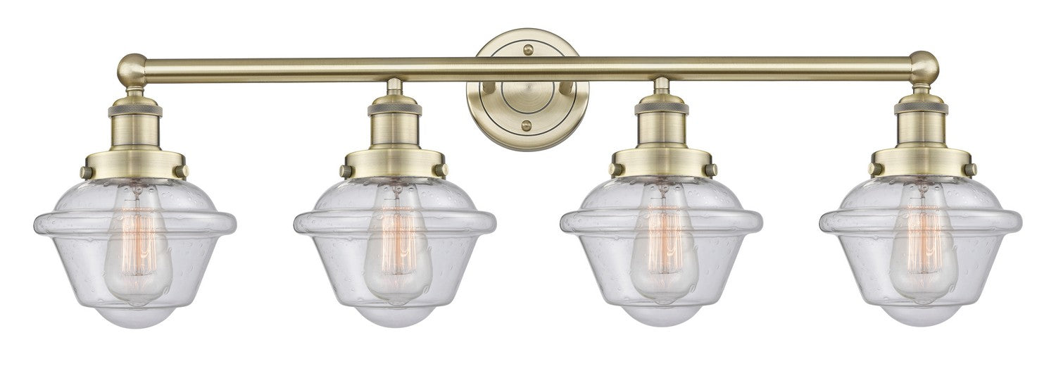 Innovations - 616-4W-AB-G534 - Four Light Bath Vanity - Edison - Antique Brass