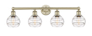 Innovations - 616-4W-AB-G556-6CL - Four Light Bath Vanity - Edison - Antique Brass