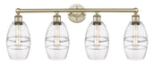 Innovations - 616-4W-AB-G557-6CL - Four Light Bath Vanity - Edison - Antique Brass