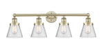 Innovations - 616-4W-AB-G64 - Four Light Bath Vanity - Edison - Antique Brass