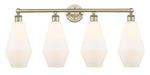 Innovations - 616-4W-AB-G651-7 - Four Light Bath Vanity - Downtown Urban - Antique Brass