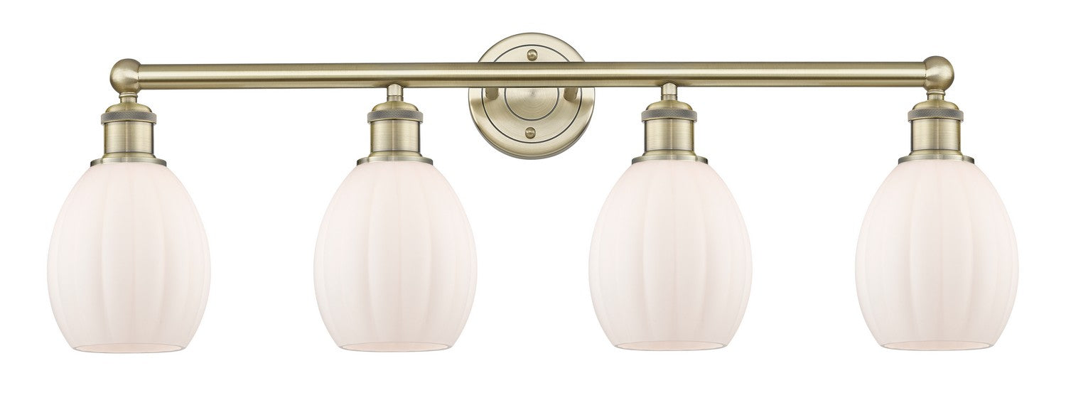 Innovations - 616-4W-AB-G81 - Four Light Bath Vanity - Edison - Antique Brass