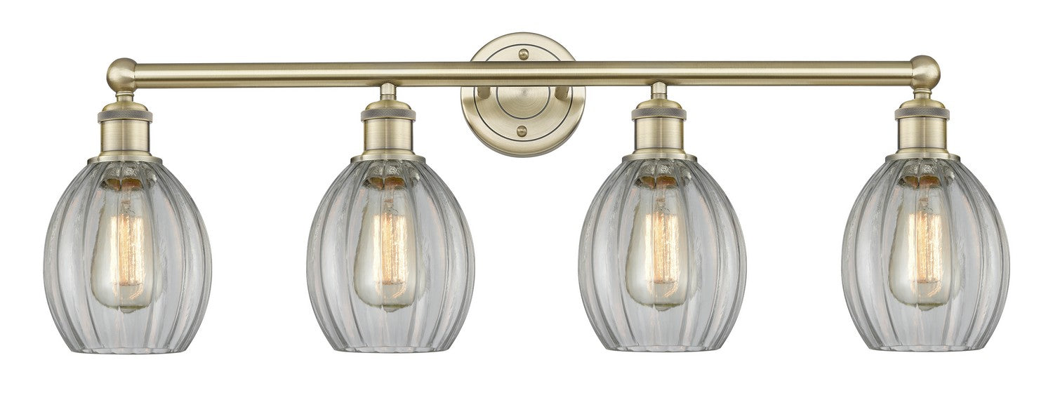 Innovations - 616-4W-AB-G82 - Four Light Bath Vanity - Edison - Antique Brass