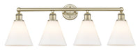 Innovations - 616-4W-AB-GBC-81 - Four Light Bath Vanity - Downtown Urban - Antique Brass