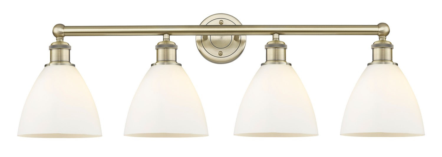 Innovations - 616-4W-AB-GBD-751 - Four Light Bath Vanity - Edison - Antique Brass