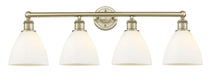 Innovations - 616-4W-AB-GBD-751 - Four Light Bath Vanity - Edison - Antique Brass