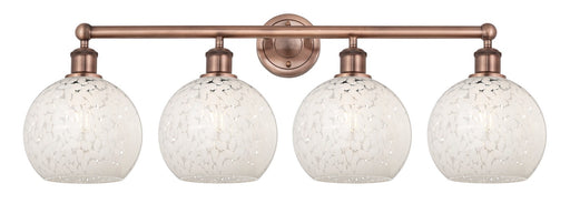 Edison LED Bath Vanity Antique Copper