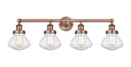 Innovations - 616-4W-AC-G324 - Four Light Bath Vanity - Edison - Antique Copper