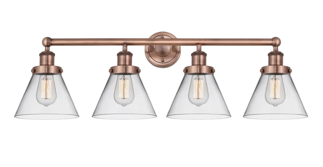 Innovations - 616-4W-AC-G42 - Four Light Bath Vanity - Edison - Antique Copper