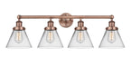 Innovations - 616-4W-AC-G42 - Four Light Bath Vanity - Edison - Antique Copper