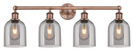 Innovations - 616-4W-AC-G558-6SM - Four Light Bath Vanity - Edison - Antique Copper