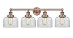 Innovations - 616-4W-AC-G72 - Four Light Bath Vanity - Edison - Antique Copper