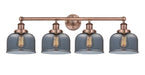 Innovations - 616-4W-AC-G73 - Four Light Bath Vanity - Edison - Antique Copper