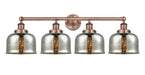 Innovations - 616-4W-AC-G78 - Four Light Bath Vanity - Edison - Antique Copper