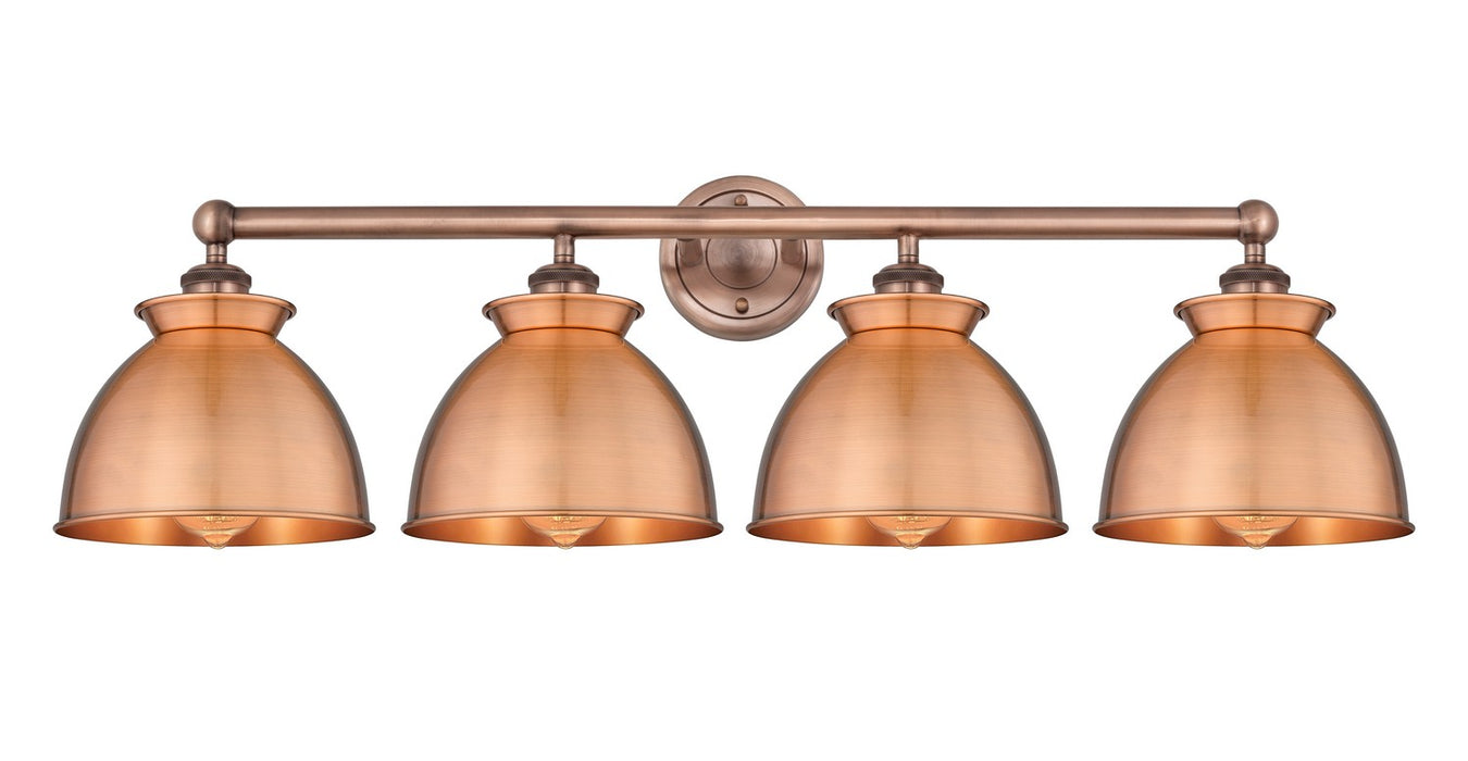 Innovations - 616-4W-AC-M14-AC - Four Light Bath Vanity - Edison - Antique Copper