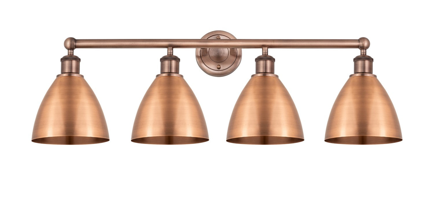 Innovations - 616-4W-AC-MBD-75-AC - Four Light Bath Vanity - Edison - Antique Copper