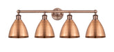 Innovations - 616-4W-AC-MBD-75-AC - Four Light Bath Vanity - Edison - Antique Copper