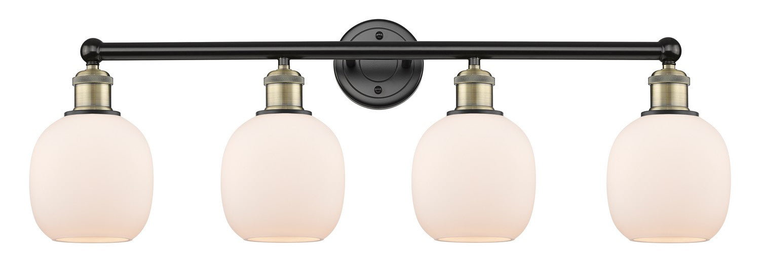 Innovations - 616-4W-BAB-G101 - Four Light Bath Vanity - Edison - Black Antique Brass