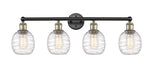 Innovations - 616-4W-BAB-G1013 - Four Light Bath Vanity - Edison - Black Antique Brass