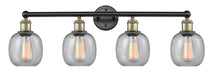 Innovations - 616-4W-BAB-G104 - Four Light Bath Vanity - Edison - Black Antique Brass