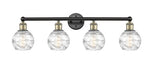 Innovations - 616-4W-BAB-G1213-6 - Four Light Bath Vanity - Edison - Black Antique Brass