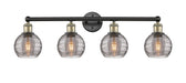 Innovations - 616-4W-BAB-G1213-6SM - Four Light Bath Vanity - Edison - Black Antique Brass