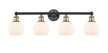 Innovations - 616-4W-BAB-G121-6 - Four Light Bath Vanity - Edison - Black Antique Brass