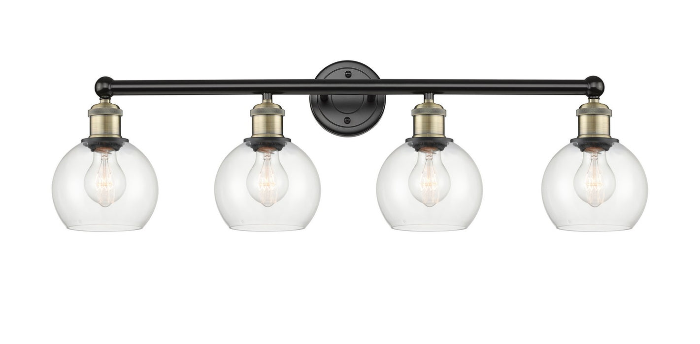 Innovations - 616-4W-BAB-G122-6 - Four Light Bath Vanity - Edison - Black Antique Brass