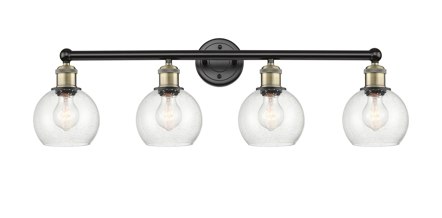 Innovations - 616-4W-BAB-G124-6 - Four Light Bath Vanity - Edison - Black Antique Brass