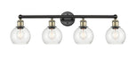 Innovations - 616-4W-BAB-G124-6 - Four Light Bath Vanity - Edison - Black Antique Brass