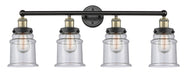 Innovations - 616-4W-BAB-G184 - Four Light Bath Vanity - Edison - Black Antique Brass