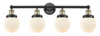 Innovations - 616-4W-BAB-G201-6 - Four Light Bath Vanity - Edison - Black Antique Brass