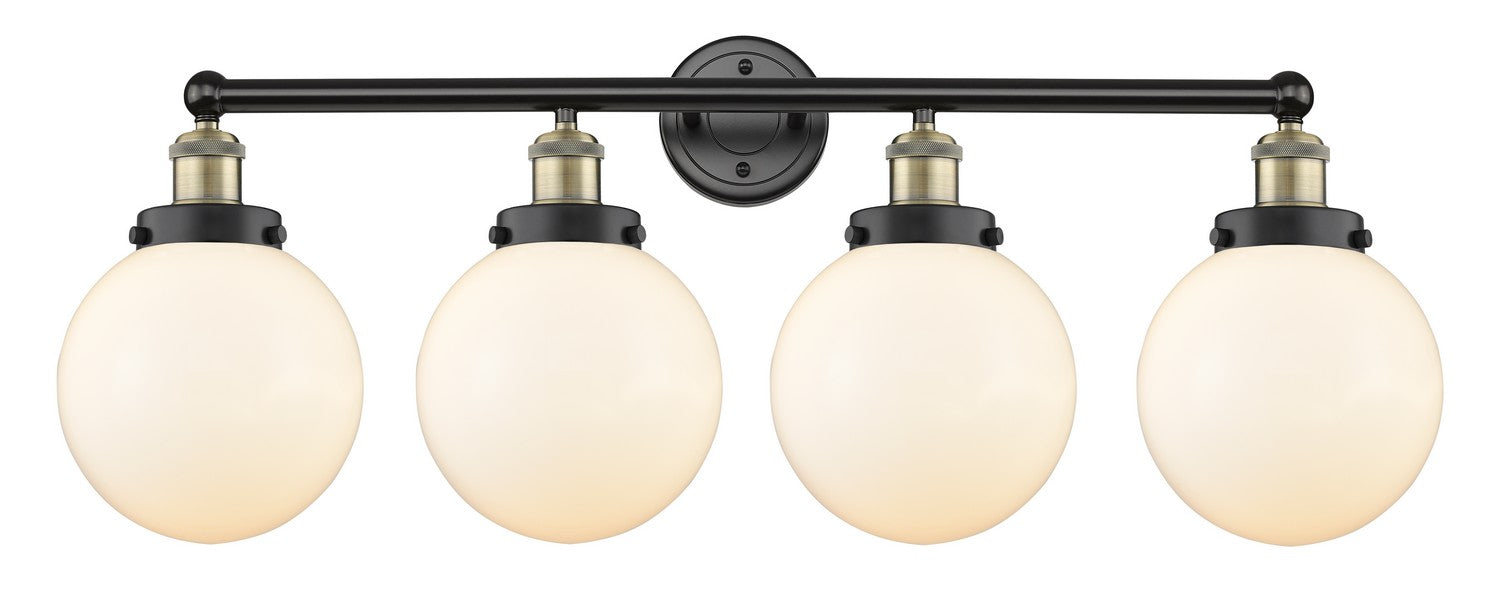 Innovations - 616-4W-BAB-G201-8 - Four Light Bath Vanity - Edison - Black Antique Brass