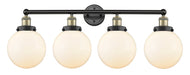 Innovations - 616-4W-BAB-G201-8 - Four Light Bath Vanity - Edison - Black Antique Brass