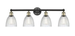 Innovations - 616-4W-BAB-G382 - Four Light Bath Vanity - Edison - Black Antique Brass