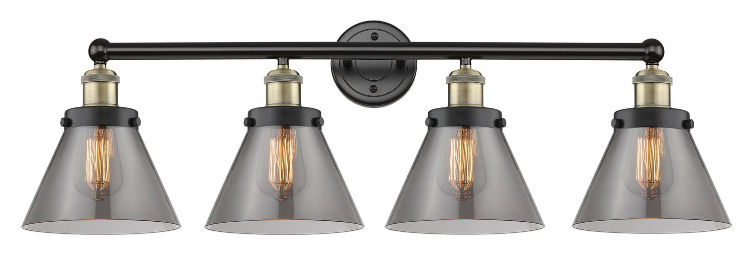 Innovations - 616-4W-BAB-G43 - Four Light Bath Vanity - Edison - Black Antique Brass