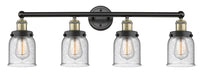 Innovations - 616-4W-BAB-G54 - Four Light Bath Vanity - Edison - Black Antique Brass