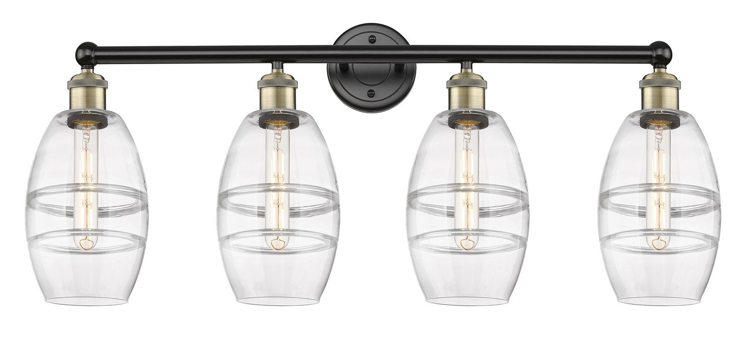 Innovations - 616-4W-BAB-G557-6CL - Four Light Bath Vanity - Edison - Black Antique Brass