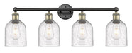 Innovations - 616-4W-BAB-G558-6SDY - Four Light Bath Vanity - Edison - Black Antique Brass