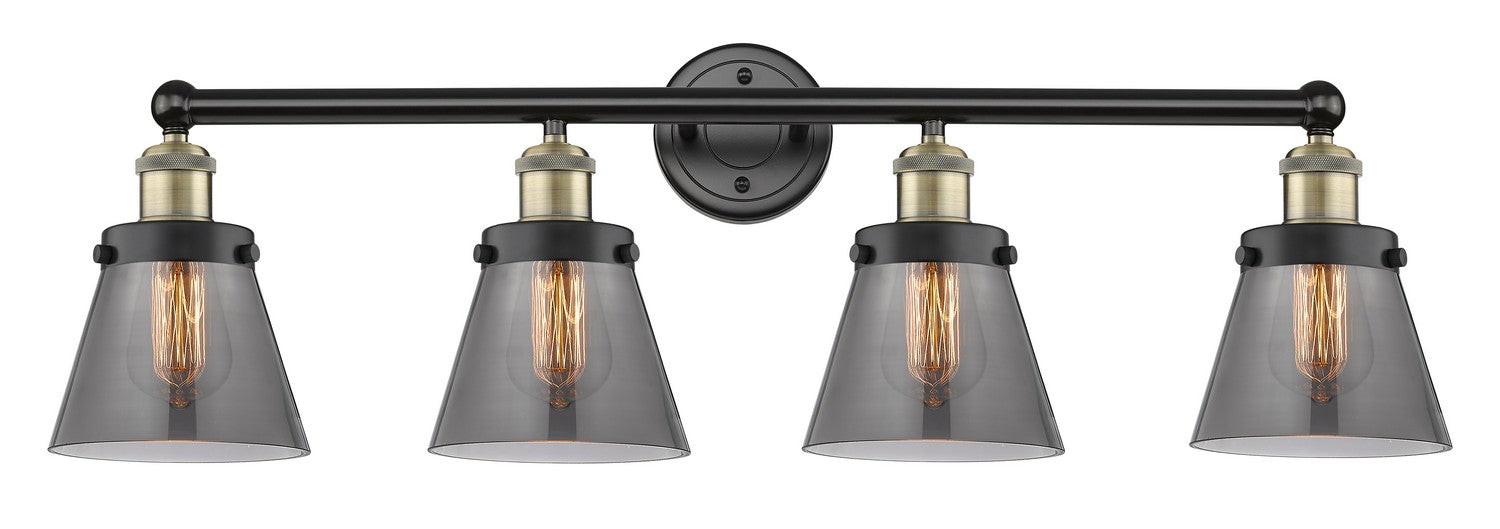 Innovations - 616-4W-BAB-G63 - Four Light Bath Vanity - Edison - Black Antique Brass