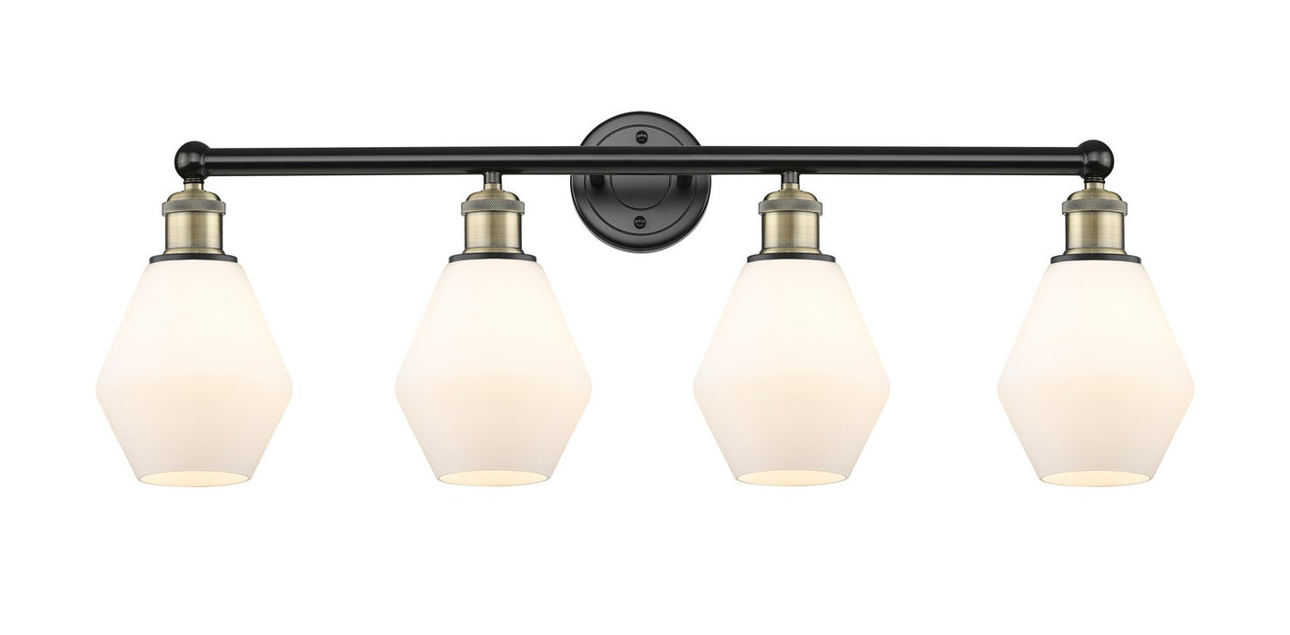 Innovations - 616-4W-BAB-G651-6 - Four Light Bath Vanity - Edison - Black Antique Brass