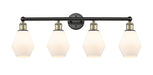 Innovations - 616-4W-BAB-G651-6 - Four Light Bath Vanity - Edison - Black Antique Brass